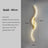 Ribbon Curve Wall Sconce