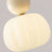 Glass Pumpkin Pendant Light