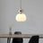Glass Pumpkin Pendant Light