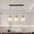 Glass Pumpkin Pendant Light