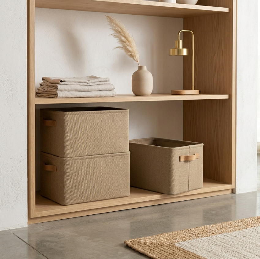 Modular Fabric Storage Bin