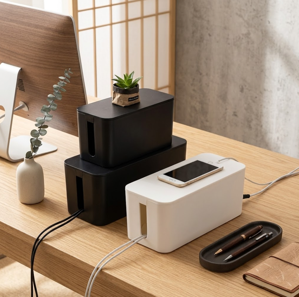 Matte Cable Management Box