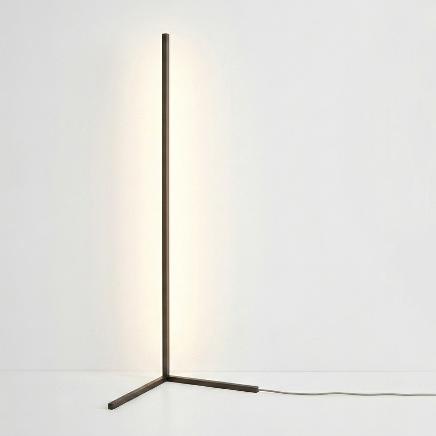 Modern wall-mounted light fixture on a white background