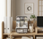 Matte Tiered Desk Organizer with Storage Drawer