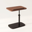Height-Adjustable C-Shaped Side Table, studio product photo on off-white background