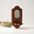 Wood Wall Mirror & Candle Shelf — studio hero