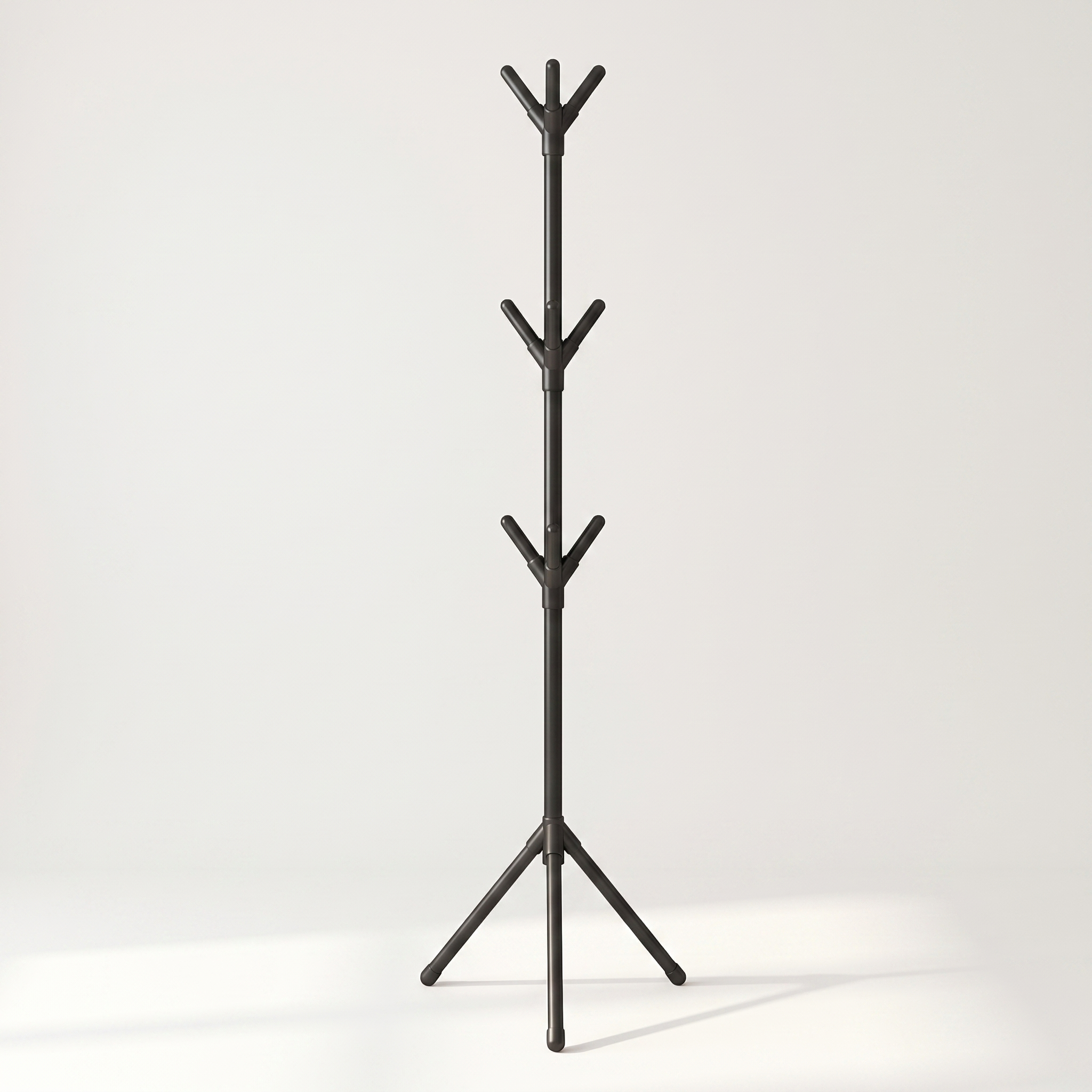 Tree-Branch Freestanding Coat Rack, black — studio hero