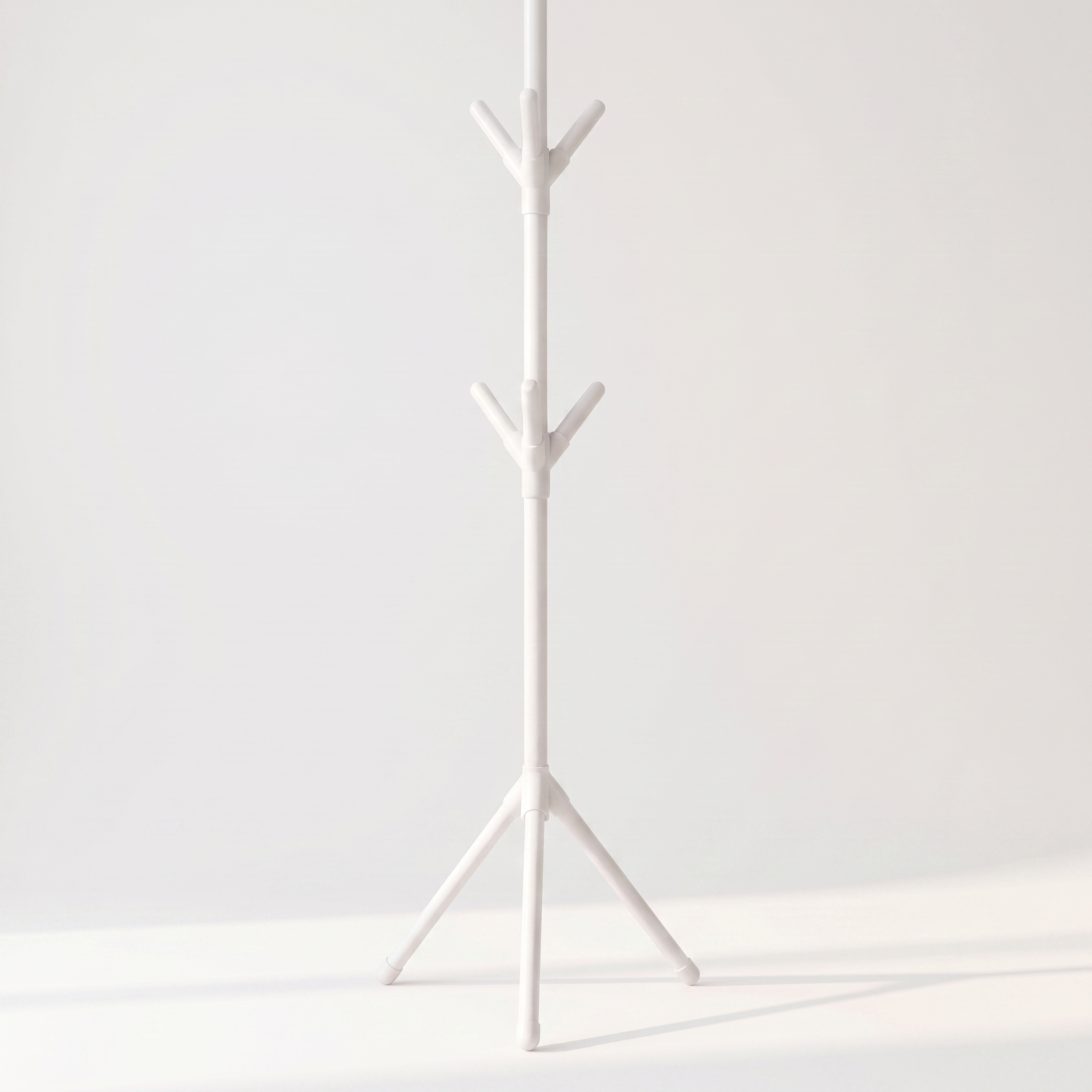 Tree-Branch Freestanding Coat Rack, white — detail