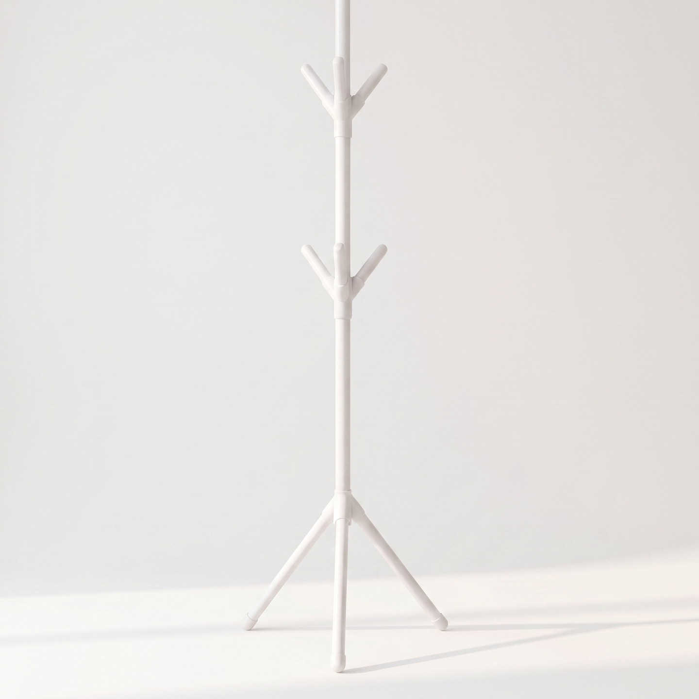 Tree-Branch Freestanding Coat Rack, white — detail