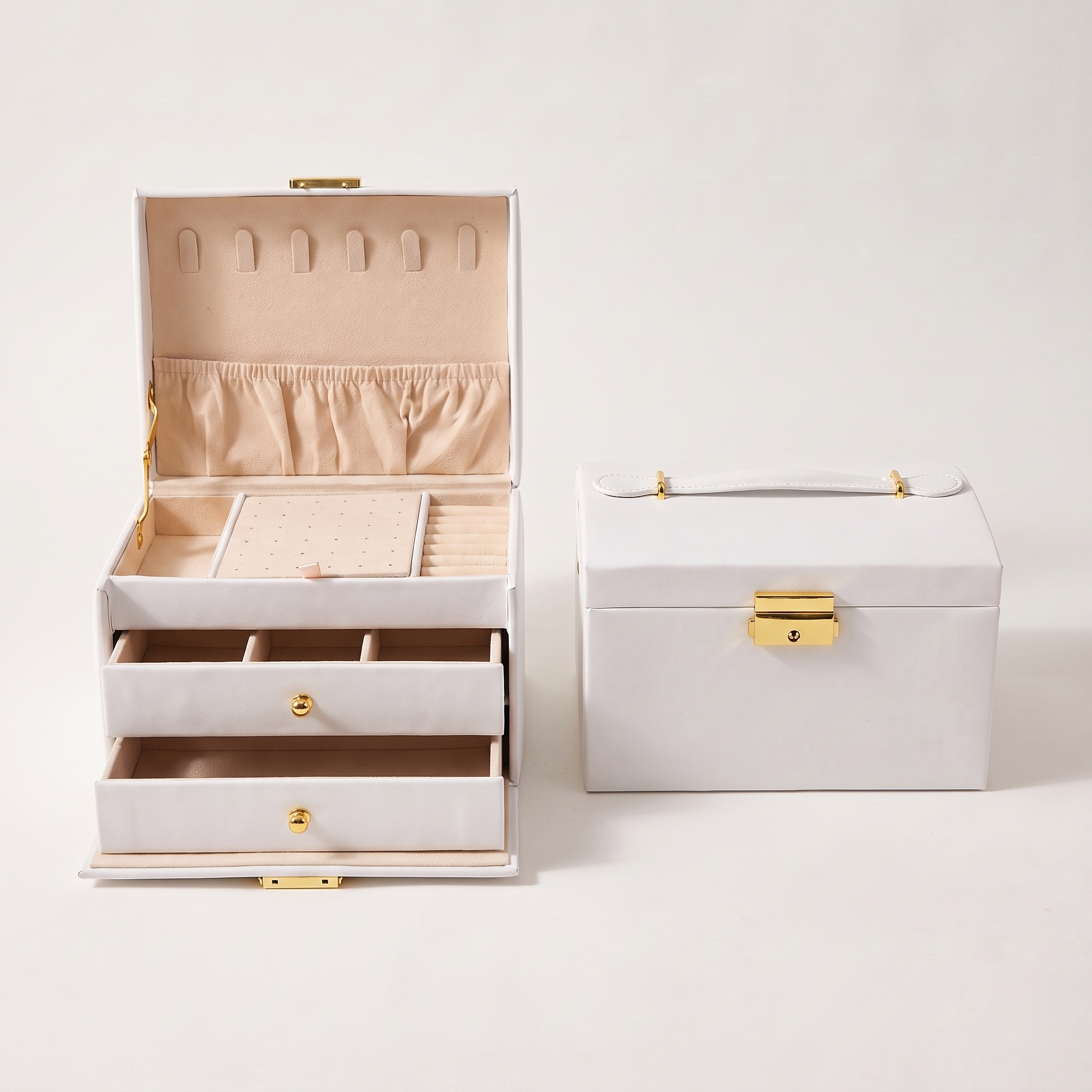 white finish, studio packshot