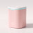 Pink cordless dual-nozzle USB humidifier on a plain off-white background