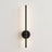 Black Wall Sconce, Magnetic LED Bar, Cordless Rechargeable, No Wiring, 3000K-6000K Dimmable, Remote Included, 14-Hour Battery, 19.7in Aluminum