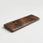 Wooden tray on a white background