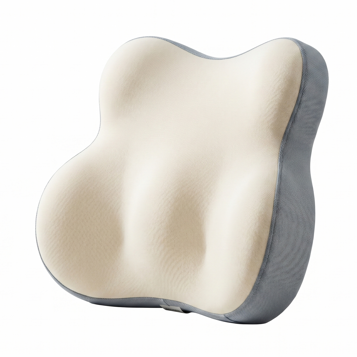 Cushion with a unique design on a white background