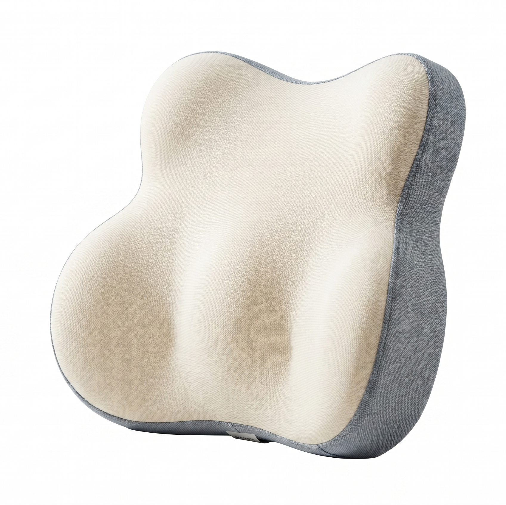 Cushion with a unique design on a white background