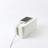 White cable management box, white background